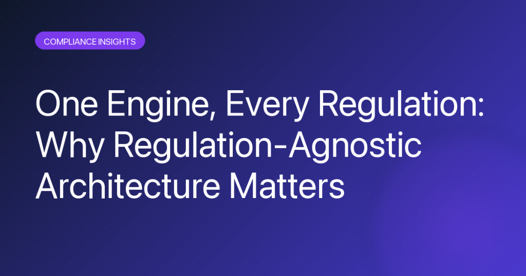 Regulation-agnostic DPP platform architecture hero